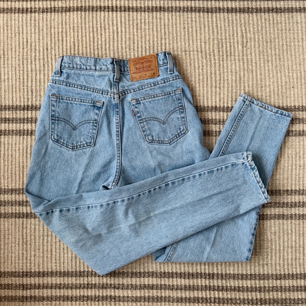 Levi's Light Blue Straight Leg Jeans